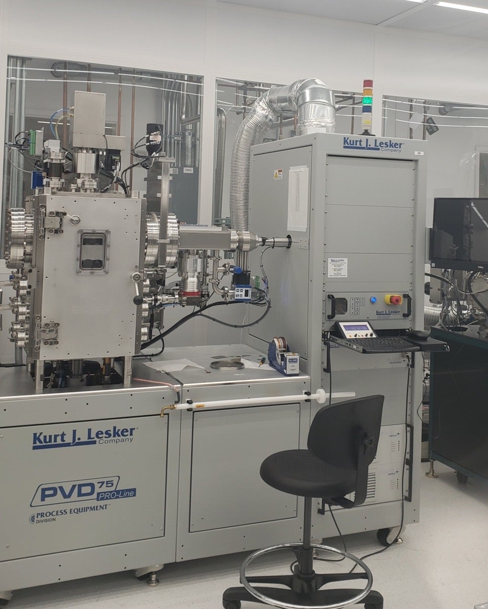 Nanofab Cleanroom Loadlocked Ebeam Evaporator Shared Equipment